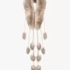 The Treasure Tails scarf in shearling The Treasure Tails scarf in shearling