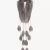 The Treasure Tails scarf in shearling The Treasure Tails scarf in shearling