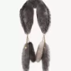 The Treasure Tails scarf in shearling The Treasure Tails scarf in shearling