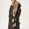 The Treasure Tails scarf in shearling The Treasure Tails scarf in shearling