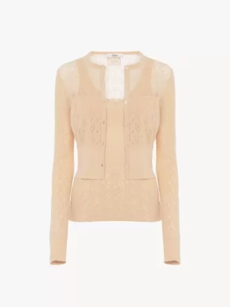 Twin set in cotton knit Twin set in cotton knit