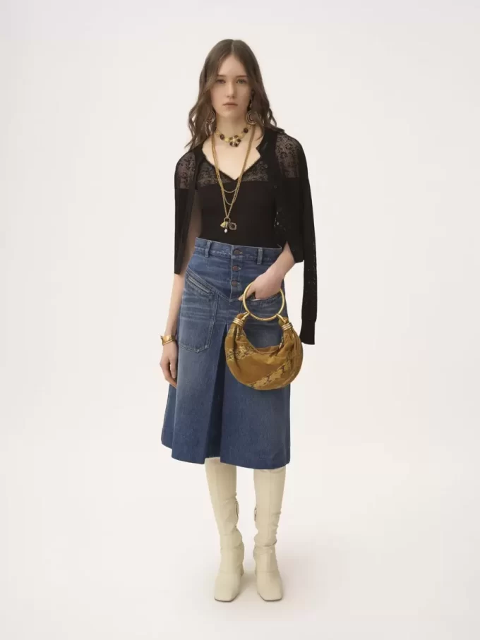 Twin set in cotton knit Twin set in cotton knit