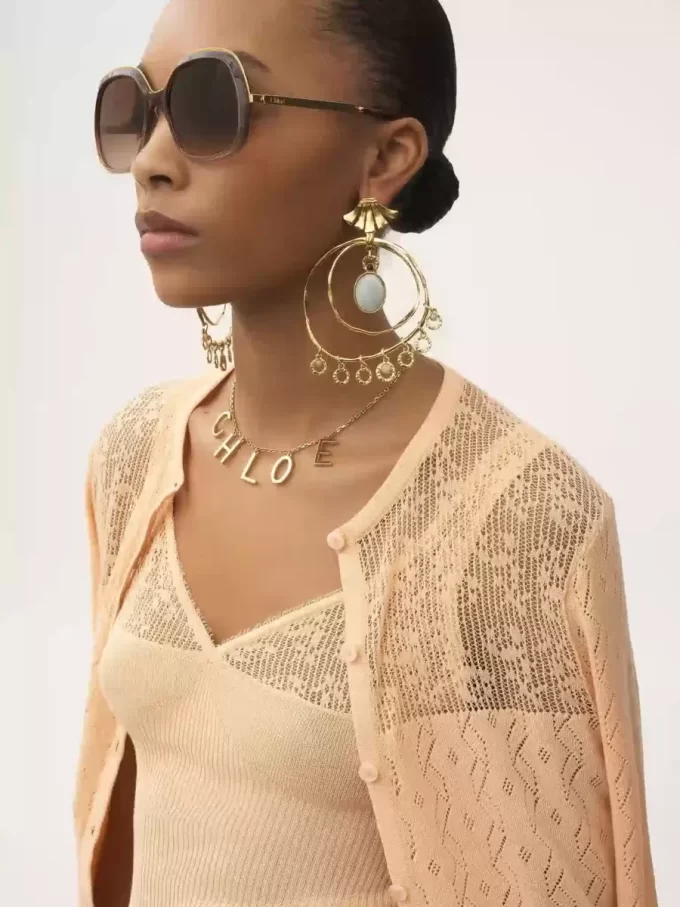 Twin set in cotton knit Twin set in cotton knit