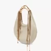 Twisted Shell hobo bag in shiny leather Twisted Shell hobo bag in shiny leather