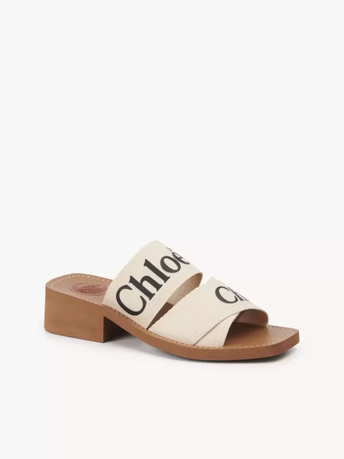 Woody heeled mule Woody heeled mule