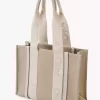 Woody tote bag in linen Woody tote bag in linen