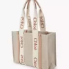 Woody tote bag in linen Woody tote bag in linen