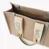 Woody tote bag in linen Woody tote bag in linen